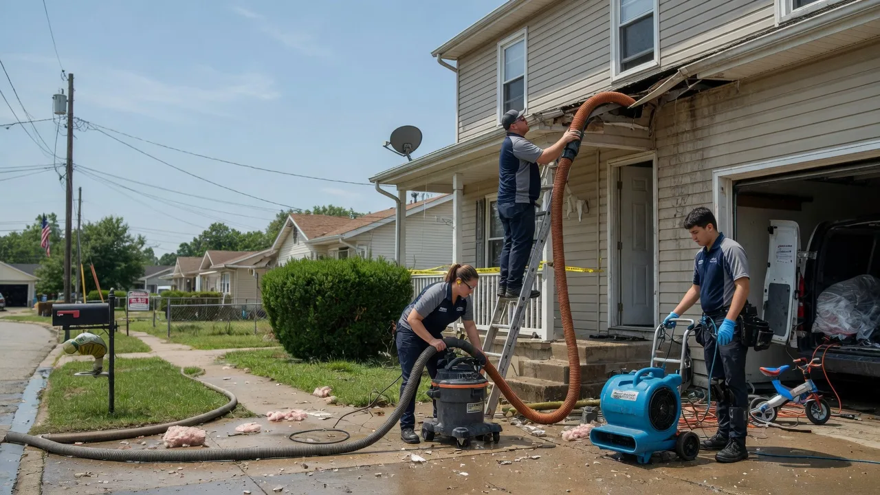 Water Damage Restoration in Prompton, PA near me